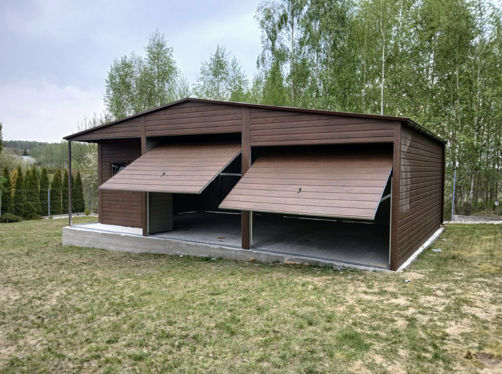 Garaż blaszany 9m x 6m